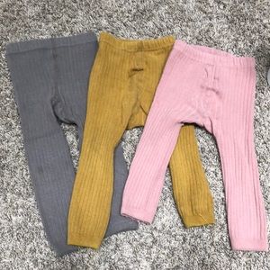 3 pack baby leggings
